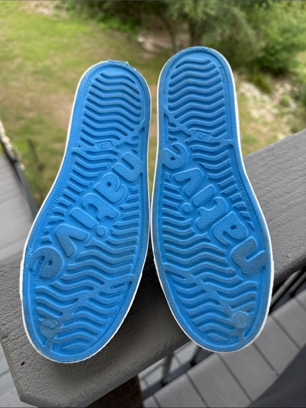 Native Kids Water Shoes Jefferson Slip-On size J3